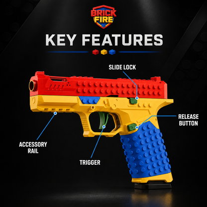 BlockShot™ Blaster — by The BrickFire™