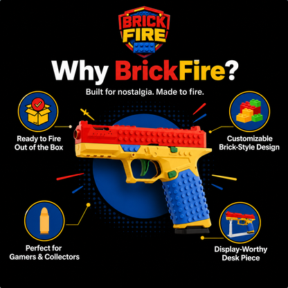 BlockShot™ Blaster — by The BrickFire™